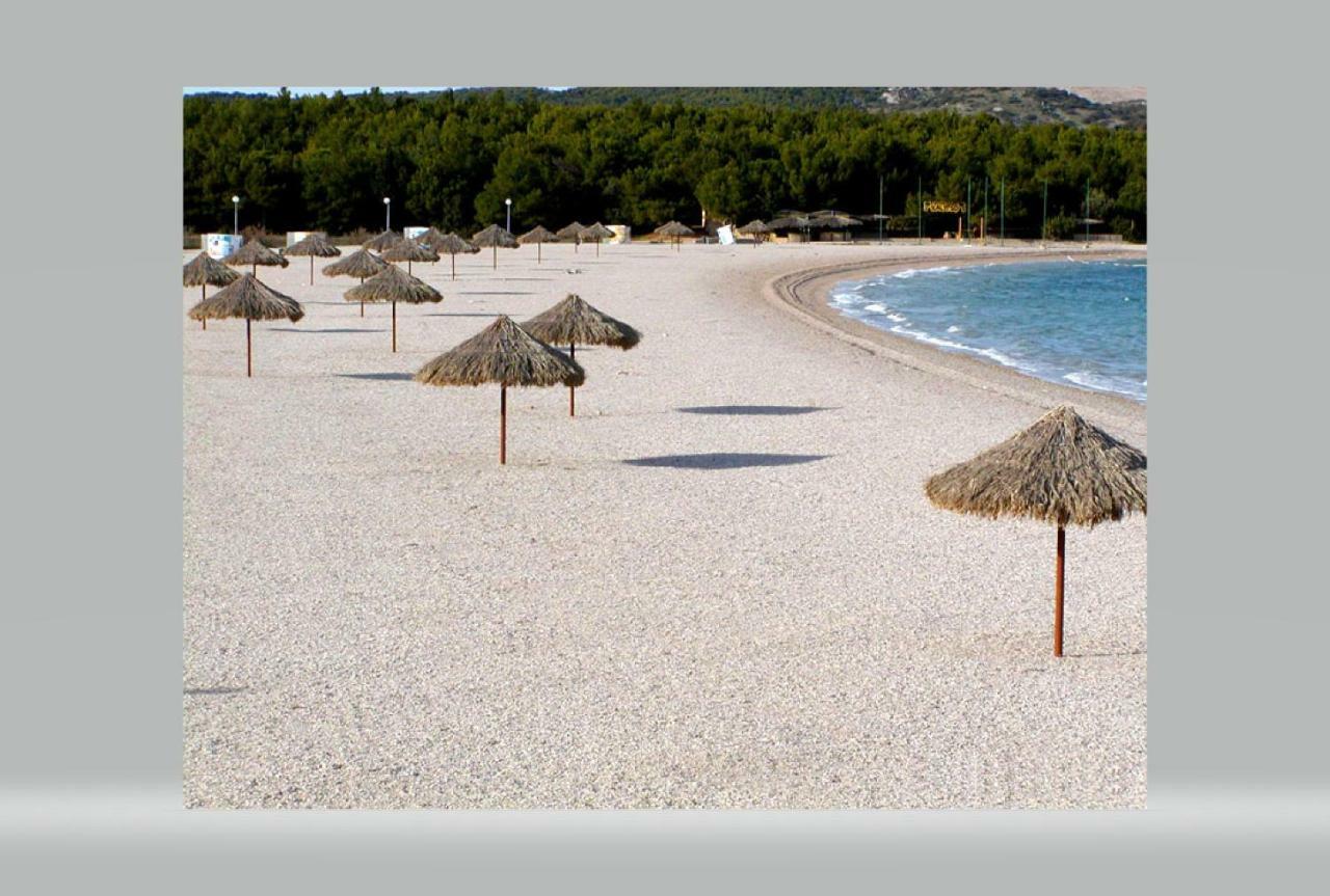 Villa Pag Mandre Bagian luar foto